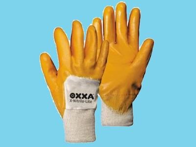 guantes nitrilo amarillo